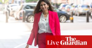 Suella Braverman says it would be impossible for alternative leader to revive Tory fortunes before general election – UK politics live