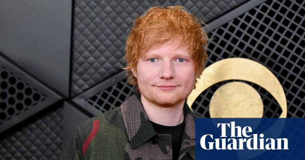 Ed Sheeran Named Uks Most Played Artist Of The Year For Seventh Time