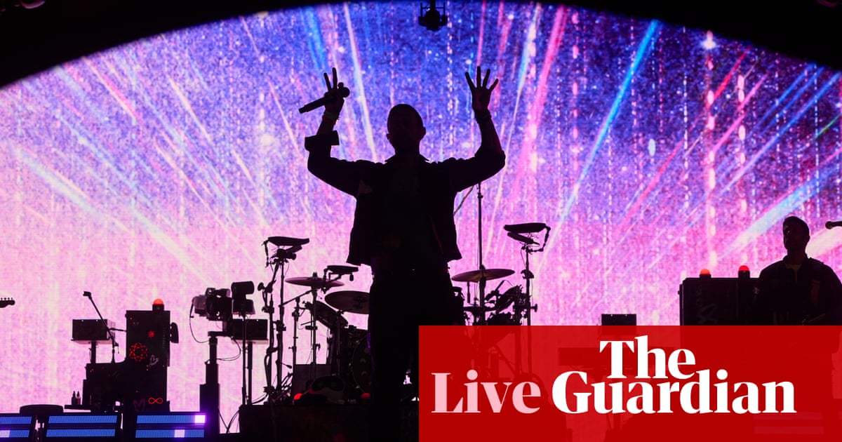 Glastonbury live: Saturday with Coldplay, Little Simz, Orbital and more – as it happened
