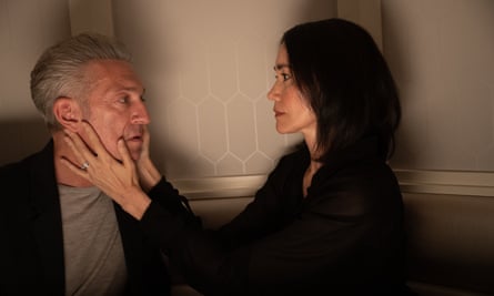 Vincent Cassel and Diane Kruger in Cronenberg’s latest film, The Shrouds,
