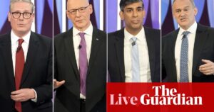 Rishi Sunak says he is ‘incredibly angry’ about betting allegations in BBC Question Time election special – as it happened