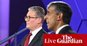 UK general election live: Sunak was ‘bullied’ into taking action over betting scandal, says Starmer in final debate