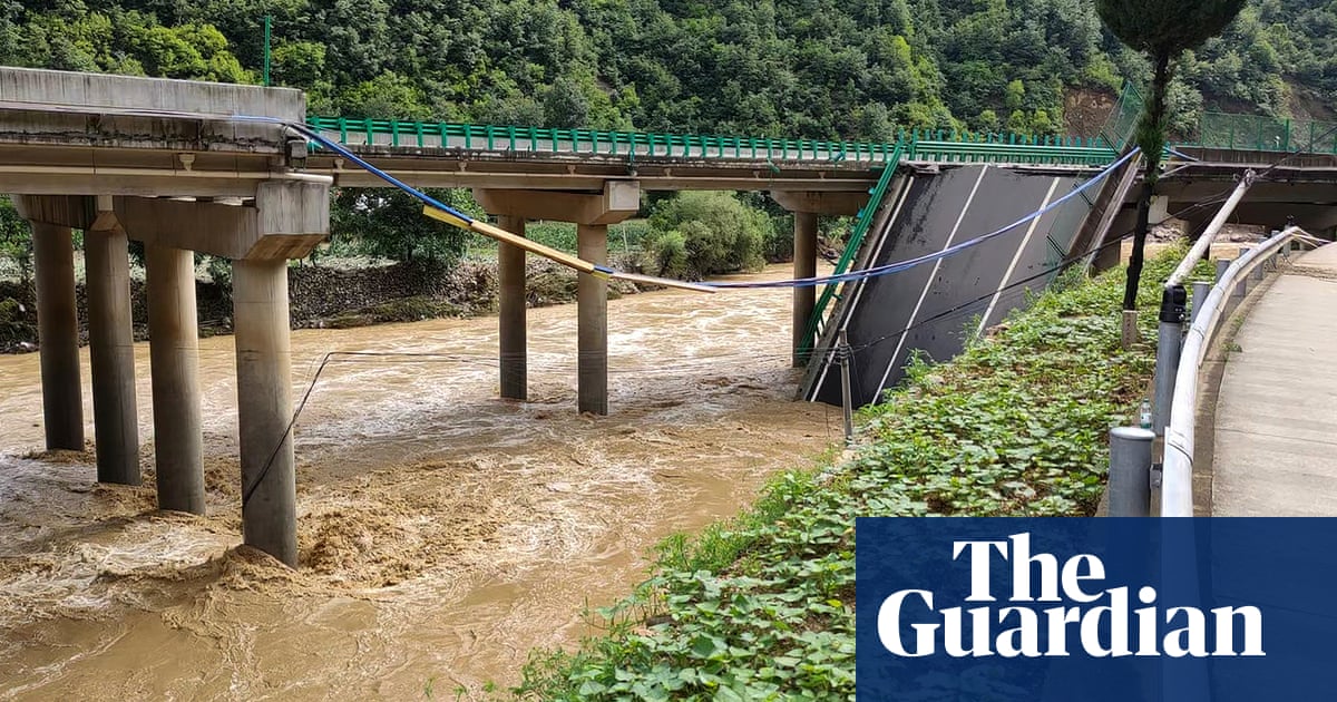 At least 11 killed and dozens missing as Chinese bridge collapses amid floods