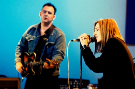 Adrian Utley and Beth Gibbons of Portishead.