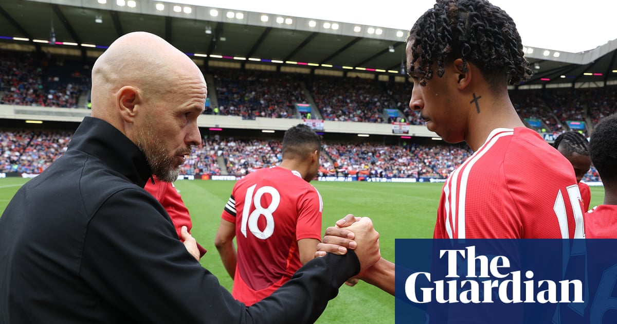 Erik ten Hag impressed by Leny Yoro’s ‘mature’ Manchester United debut