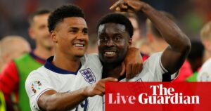 Euro 2024: England head for Berlin final with Spain as Koeman fumes at VAR – live