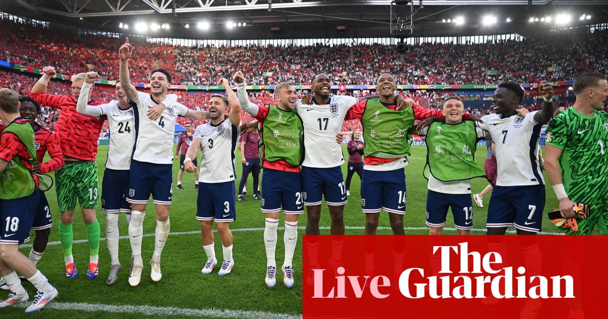 Euro 2024 England move on to semifinals after shootout drama live