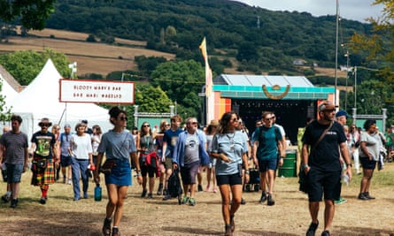 Brecon and entering … Green Man 2022.