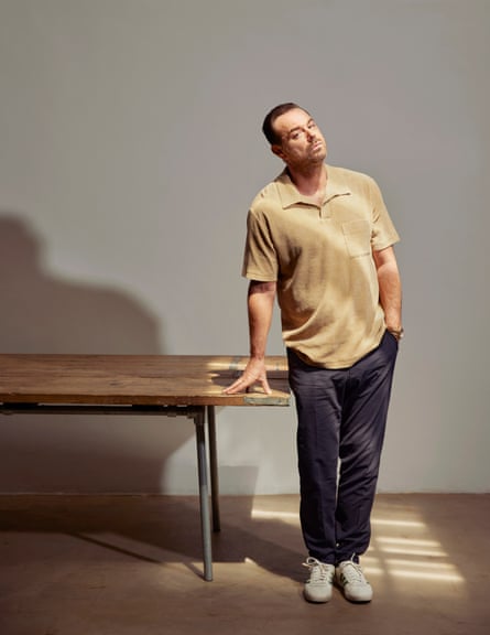 Danny Dyer wears polo shirt by arket.com; trousers by waxlondon.com; trainers by adidas.co.uk; and his own watch.