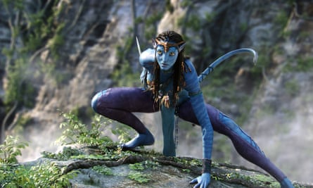 Zoe Saldana in Avatar, 2009.