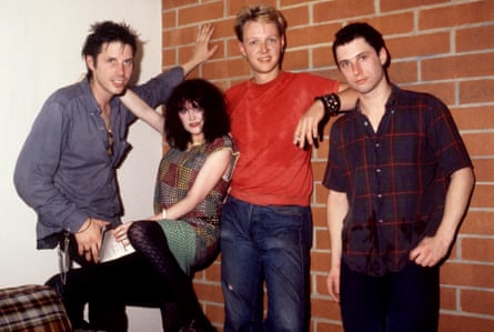 (L-R) John Doe, Exene Cervenka, Billy Zoom and DJ Bonebrake, pictured in 1981.