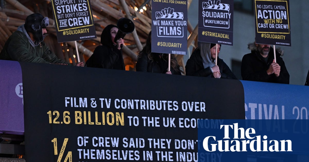 More than half UK’s film and TV workers still unemployed after Hollywood strikes