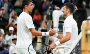 Novak Djokovic rises to Alexei Popyrin challenge and reaches fourth round