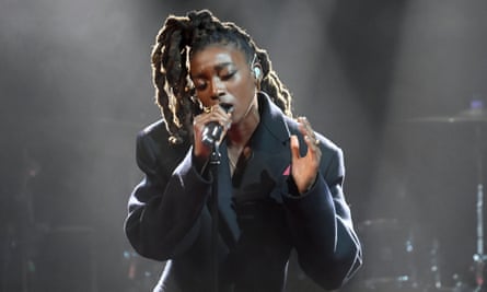 Little Simz at the 2022 Mercury prize.