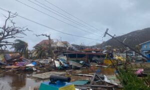 Solitary wooden house on Union Island escapes fury of Hurricane Beryl