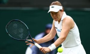 Vekic eclipses Sun at Wimbledon to reach first grand slam semi at 43rd attempt