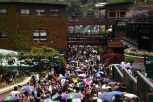 Wimbledon diary: weather watching, speed of service and what’s in an SSQ