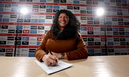 Aaron Ramsdale in fancy dress as Hagrid from Harry Potter after joining Southampton. He wore the outfit to the club’s playoff final last season.