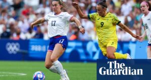 Australia’s Olympic football hopes ended after defeat to USA