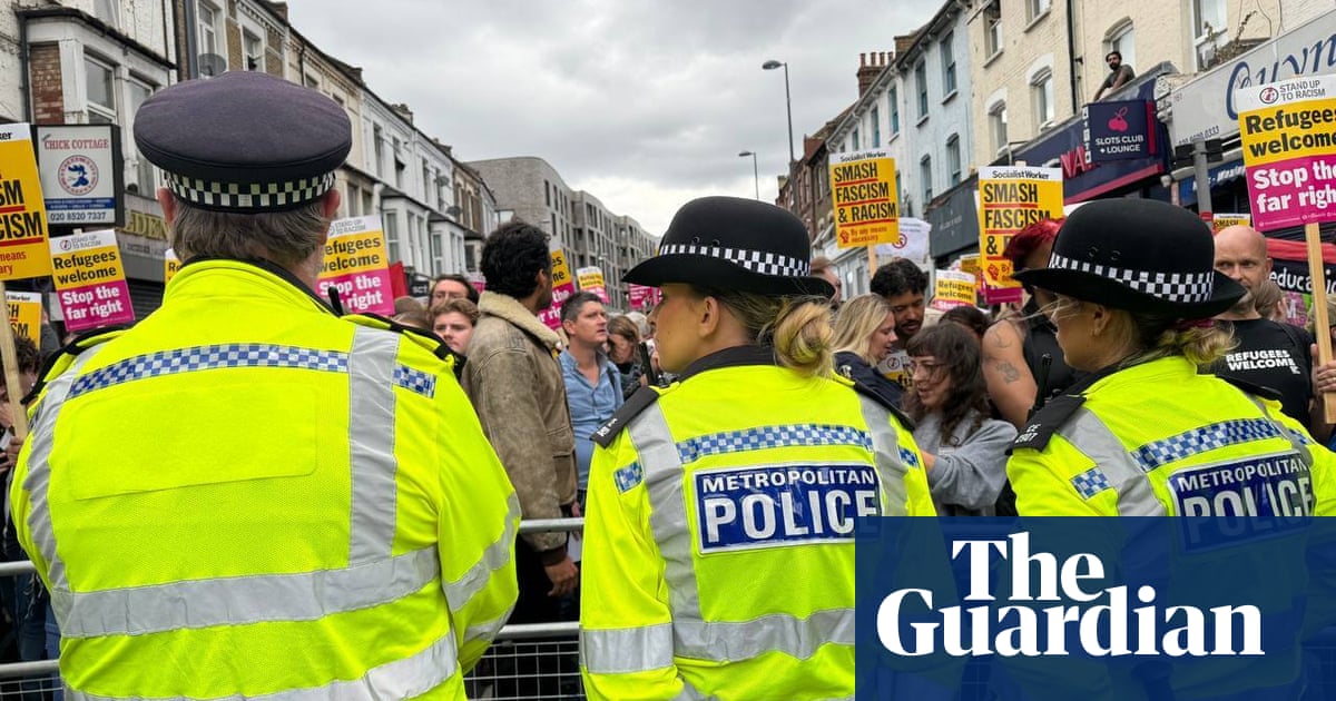 Far-right disorder in England is at ‘turning point’ after arrests, say police