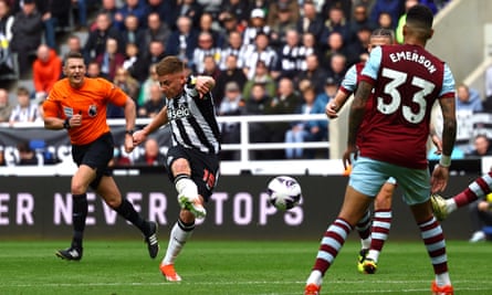 Harvey Barnes: ‘Eddie Howe is always there for players but he didn’t furnish the house’