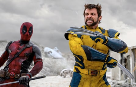 Ryan Reynolds and Hugh Jackman in Deadpool & Wolverine