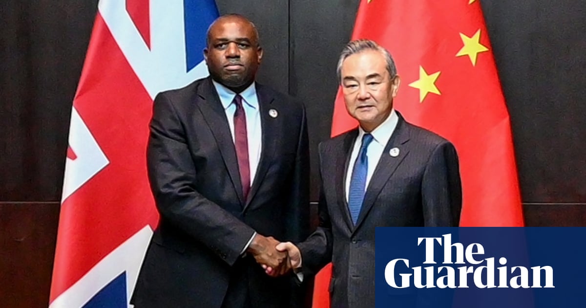 Lammy plans China visit for September to kick-start high-level engagement