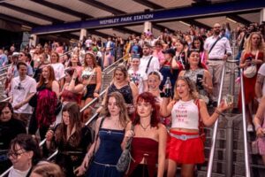 Love story: Taylor Swift’s Eras Tour at Wembley – photo essay