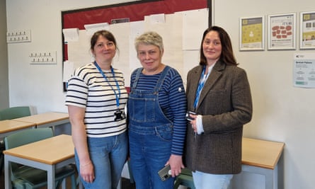 Keighley College ESOL students (left to right) Iryna Baltiuk, Iryna Zhydetska and Iryna Bielikova