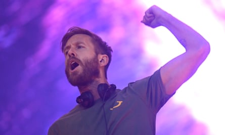 Calvin Harris at Radio 1’s Big Weekend, 2022.