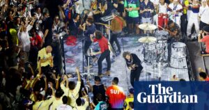 Paris Olympics closing ceremony review – Gallic cool upstaged by LA glitz