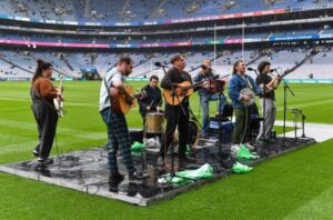 ‘People of all ages get very emotional at our gigs’: how ‘trad punk’ folk band the Mary Wallopers became a live sensation