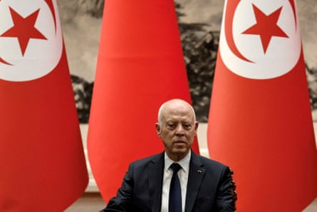 Tunisian President Kais Saied in Beijing, China 31 May 2024