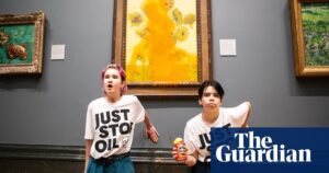 Artists plead for activists who threw soup on a Van Gogh to be spared jail