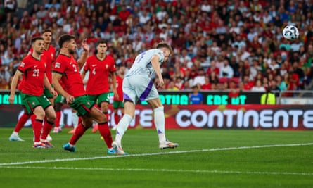 Cristiano Ronaldo strikes late for Portugal to break Scotland hearts