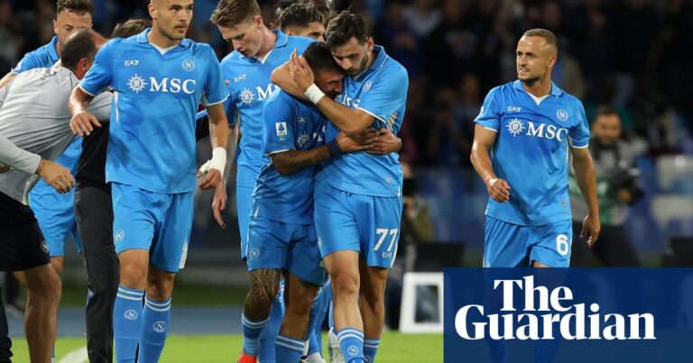 European roundup: Napoli go top in Serie A, Sevilla’s Padilla denies Athletic