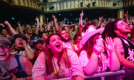 Fans at Chappell Roan’s gig in Chicago last October. 