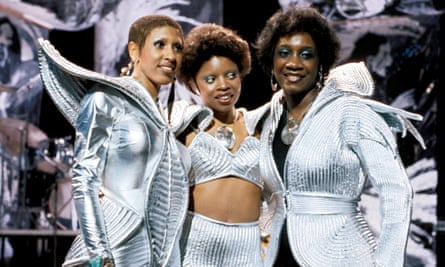 Space-age glam … Labelle (left to right): Nona Hendryx, Sarah Dash and Patti LaBelle.