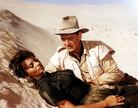 With John Wayne in Legend of the Lost