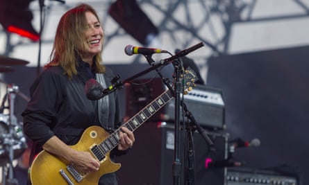 Kim Deal performs with the Breeders in France in July, 2024