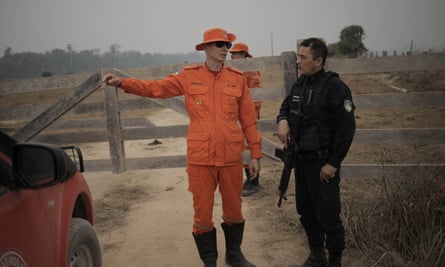 ‘It’s guerrilla warfare’: Brazil fire teams fight Amazon blazes – and the arsonists who start them