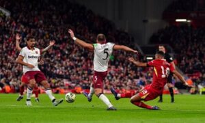 Jota and Gakpo double up as Liverpool come from behind to rout West Ham