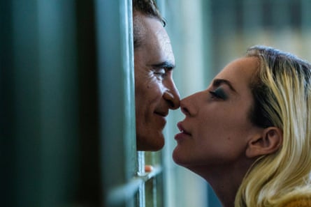 Joaquin Phoenix and Lady Gaga in Joker: Folie à Deux.