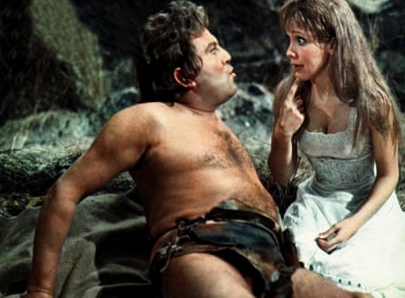 Terry Scott and Jacki Piper in Carry on Up the Jungle.