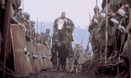 Russell Crowe in Gladiator.