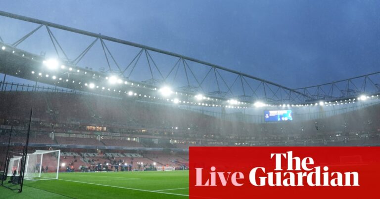 Arsenal v Paris Saint-Germain: Champions League – live