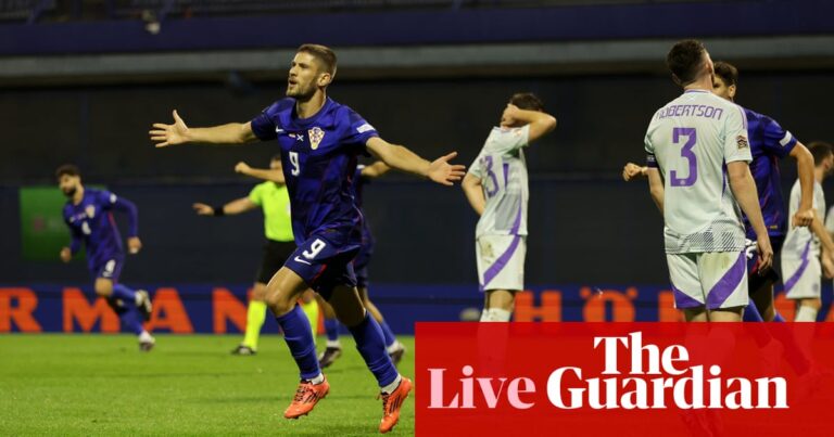 Croatia v Scotland: Nations League – live