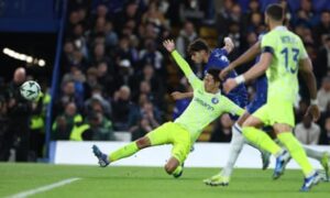 Dewsbury-Hall delivers as Chelsea triumph in six-goal thriller against Gent