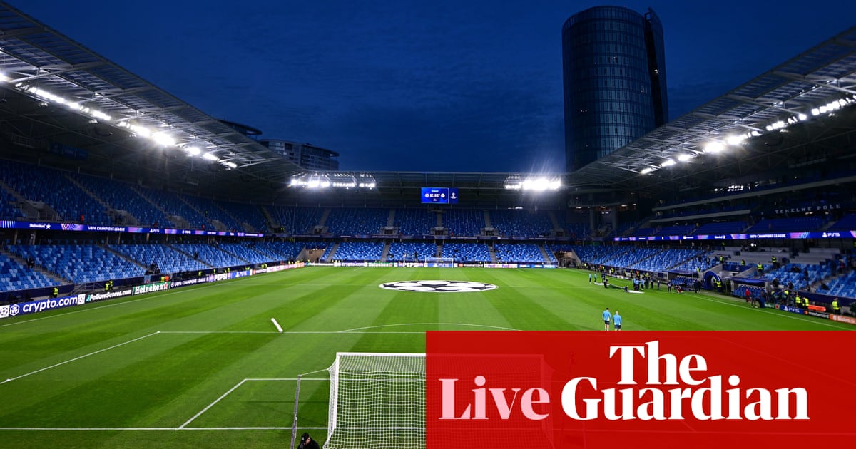 Dortmund v Celtic, Slovan Bratislava v Manchester City: Champions League – live