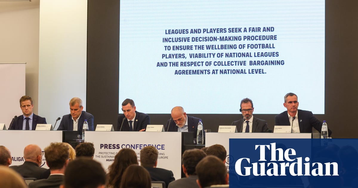 Europe’s leagues and Fifpro accuse Fifa of ‘abusive and anti-competitive’ acts